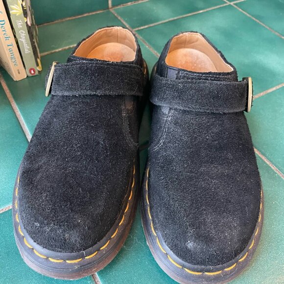 Dr. Martens Suede Slingback Mule - Picture 6 of 7